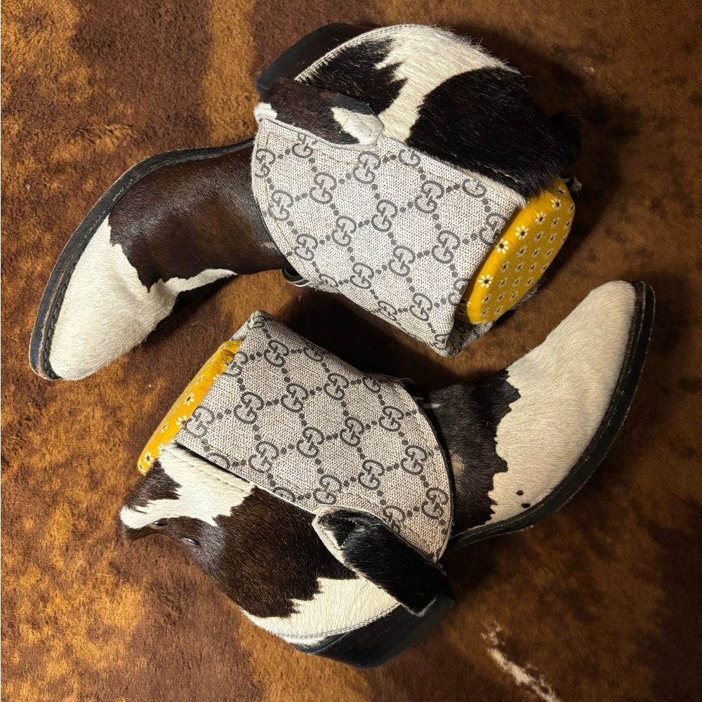 Gucci / Cowhide Canty boot